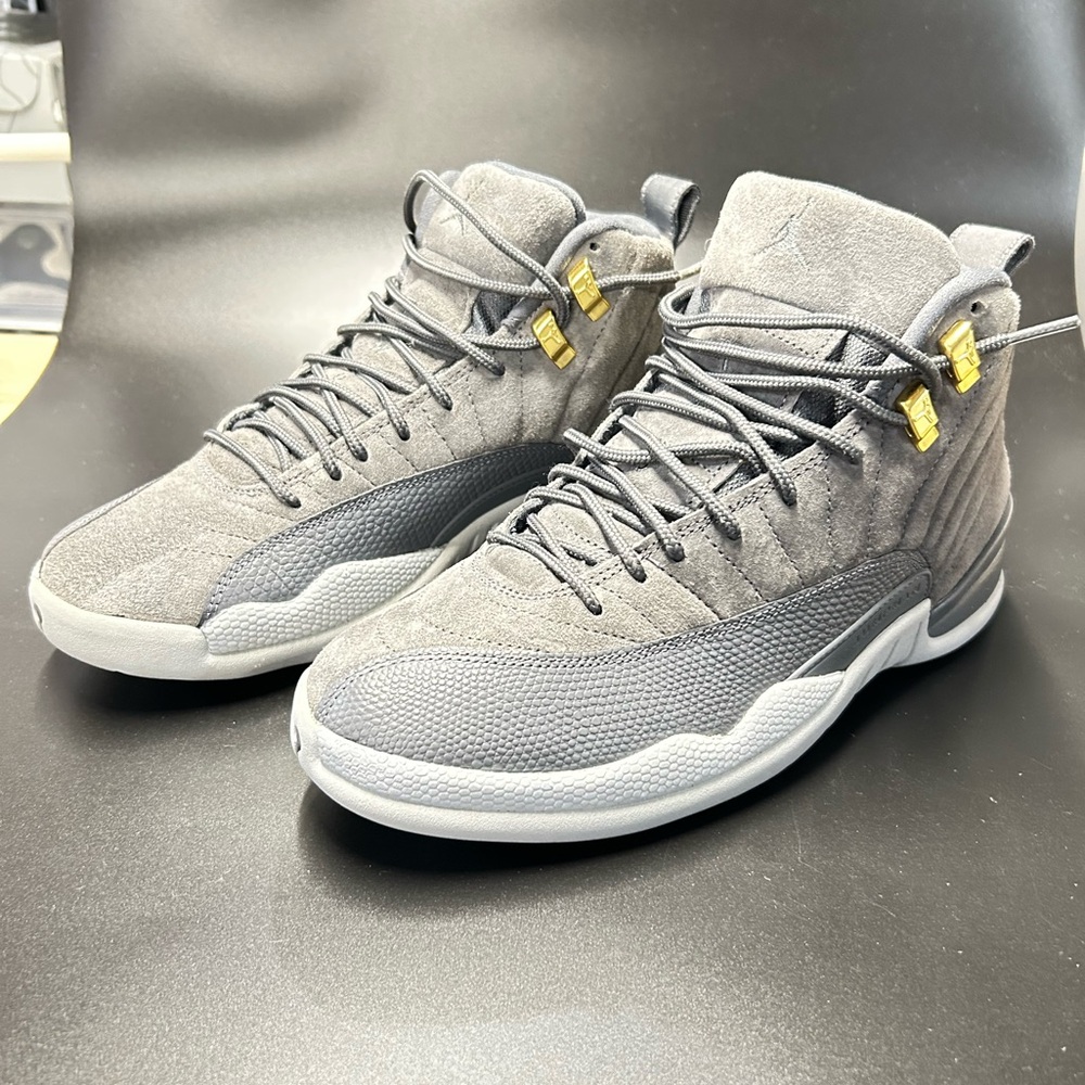 Air Jordan 12 Men's Gray Sneakers